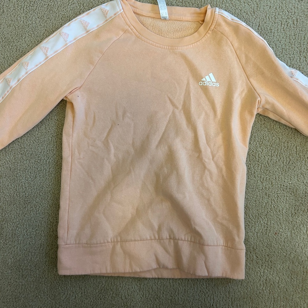 Adidas Women Peach Sweatshirt